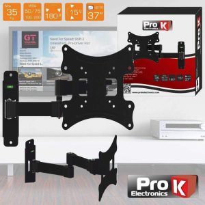 Suporte Lcd/LED 12/37" C/ 2 Braços Vesa 200/200 35kg PROK - (FX206)