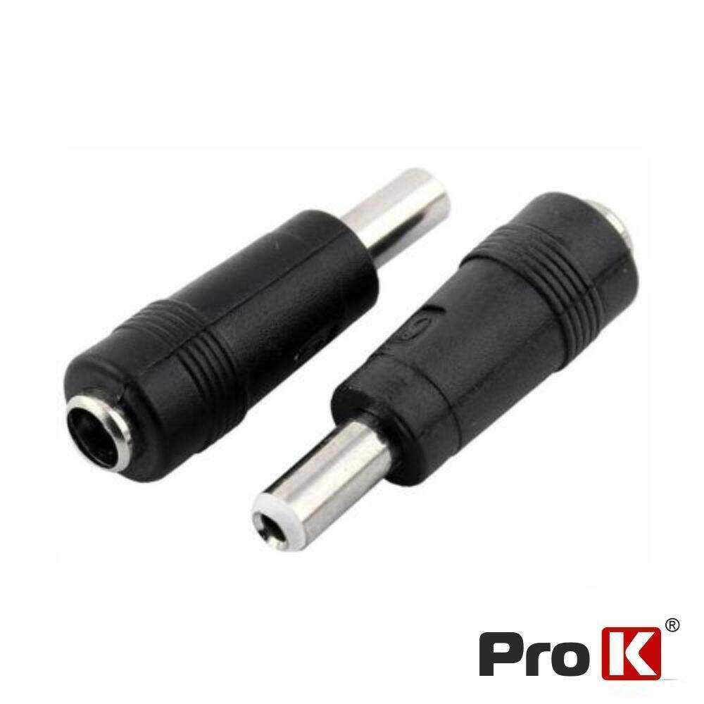 Ficha Adaptadora Alimentação DC Ø5.5-2.1mm P/ Ø5.5-2.5mm - (ADPDC02)