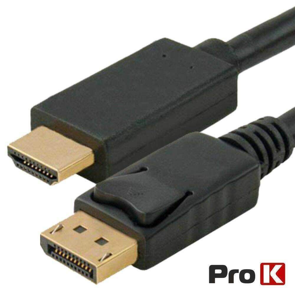 Cabo Displayport Macho / HDMI Macho 2m PROK - (CDPHDMI2A)