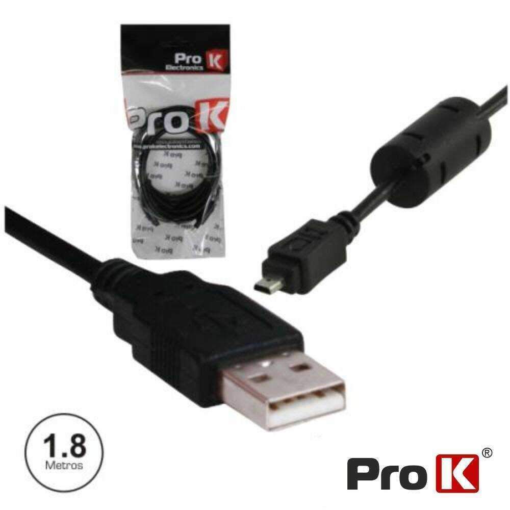 Cabo Dados USB / Kodak 8 Pinos PROK - (CMAQ05A)