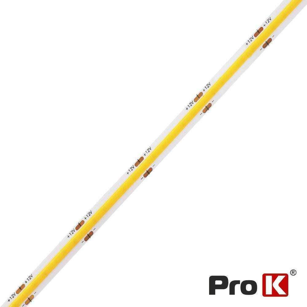 Fita COB 12V 14W/m 4000K 5m IP44 PROK - (FL61NW)