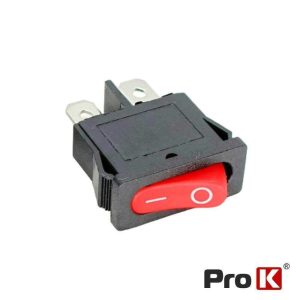 Interruptor Basculante 6a-250v Spst On-Off PROK - (ITR111R)