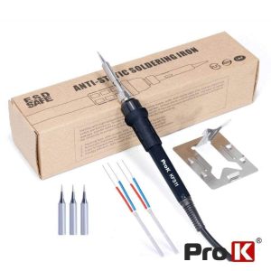 Ferro de Soldar 30W C/ Acessórios PROK - (KFS11)