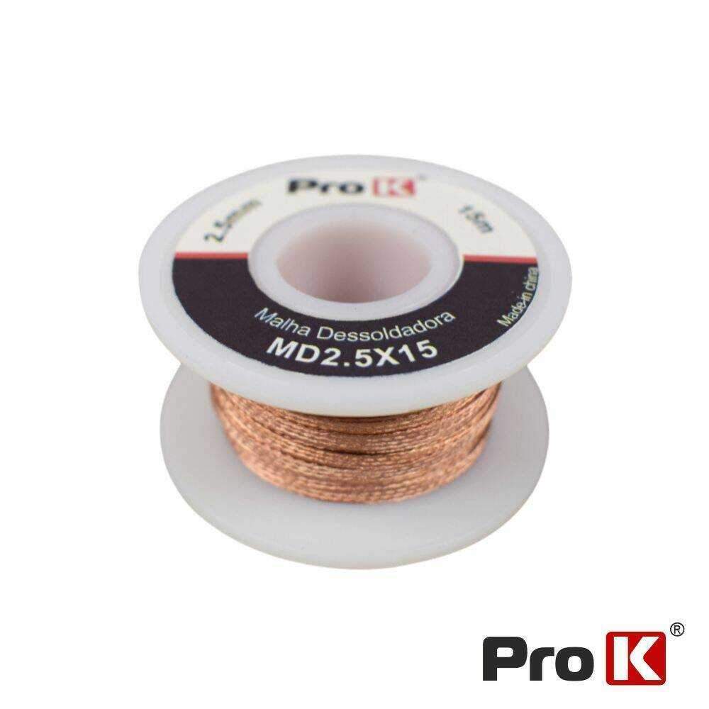 Malha Dessoldadora 2.5mm 15m PROK - (MD2.5X15)