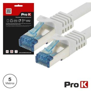 Cabo De Rede S/FTP CAT6E 5m Cinzento PROK - (CFTP6E5B)