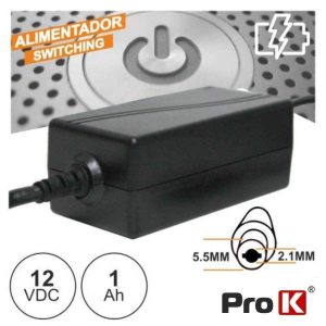 Alimentador Switching 12V 1A PROK - (FAS12V1AB(C))
