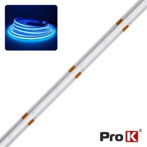 Fita COB 24V 16W/m Azul 10m IP44 PROK - (FL62BL/10)