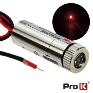 Módulo Laser Vermelho 3-5v 5mW Ponto PROK - (MLV467C)