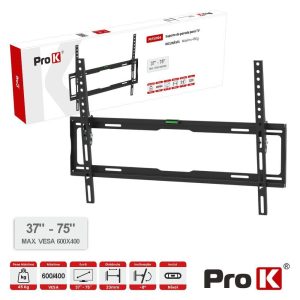 Suporte TV Inclinável 37-75" 45kg Vesa 600x400 PROK - (PKFX0104)