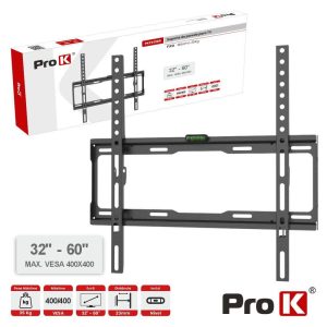 Suporte TV Fixo 32-60" 35kg Vesa 400x400 PROK - (PKFX0105)