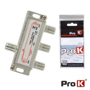 Repartidor Fichas F C/3 Vias 2250mhz PROK - (VPK-REPF03)