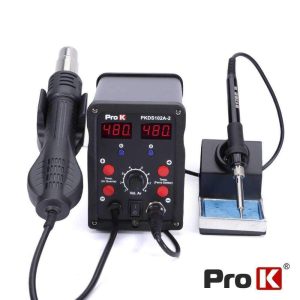 Estação De Soldar E Dessoldar SMD Ar Quente 750W PROK - (PKDS102A-2)