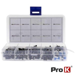 Conjunto de 180 Comutadores Micro Switch PROK - (KIT-MS-01)