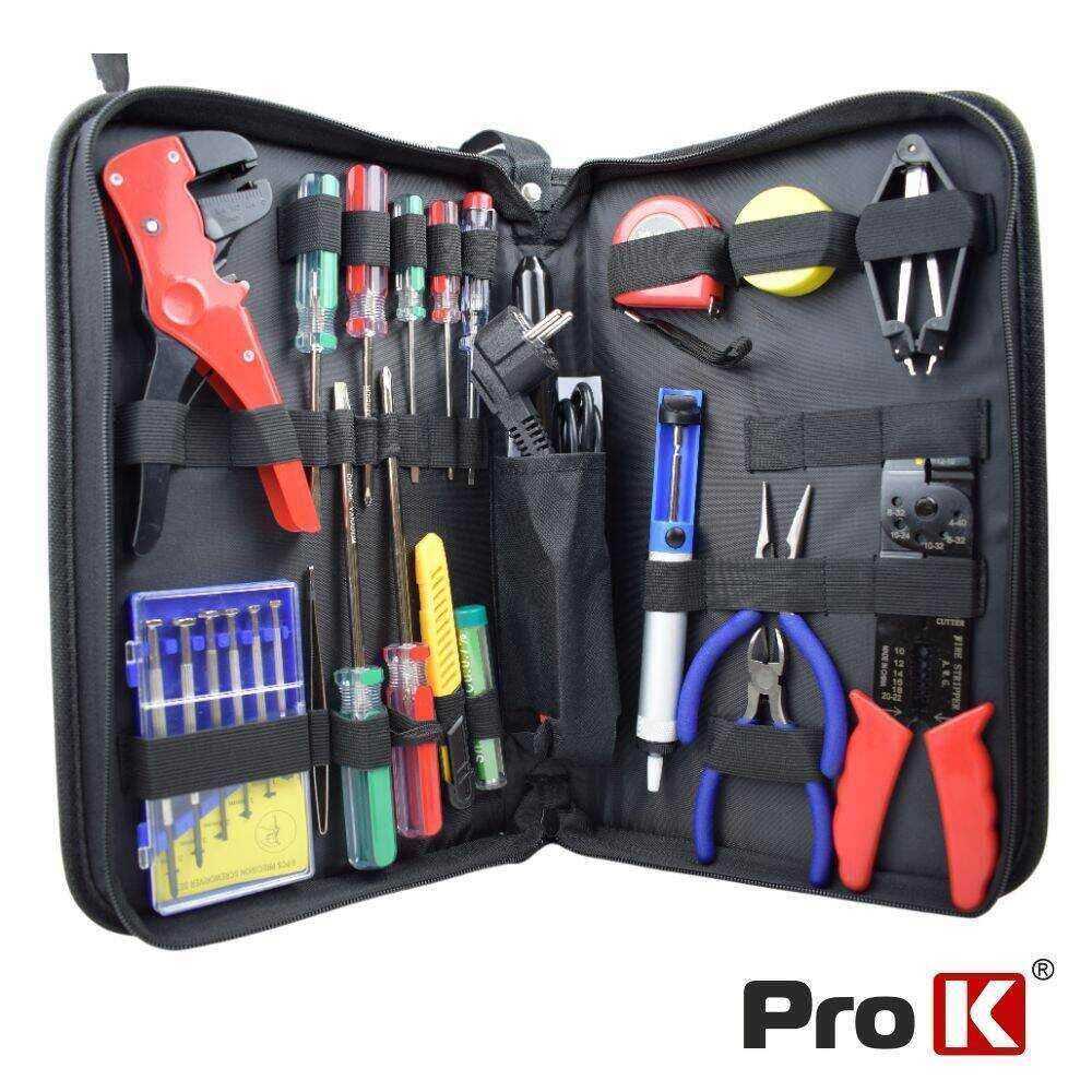 Mala Ferramentas De Soldadura C/ 20 Peças PROK - (KITSOLDER13)