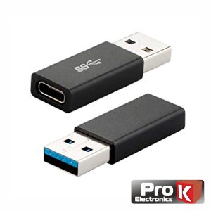 Adaptador USB-A / USB-C 3.0 PROK - (ADAP-USBA/USBC3.0)