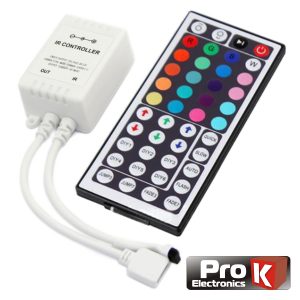 Controlador P/ Fita LEDS RGB 12V C/Comando PROK - (CFL17RGB12)