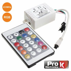 Controlador P/ Fita LEDS Digitais PROK - (CFL40RGB)