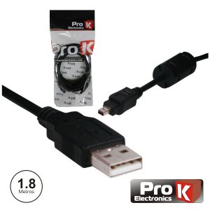 Cabo Dados USB / Fuji 4 Pinos 1.8m PROK - (CMAQ01A)