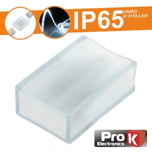 União Borracha P/ Fita LEDS 2p Monocor IP65 PROK - (FL50/UP2)