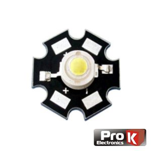LED Array Alto Brilho 1W Branco Quente PROK - (LED01WW)
